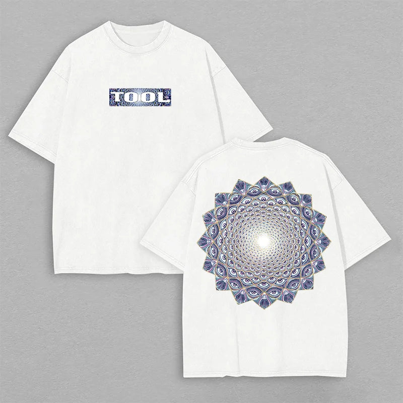 Tool Band Printed Unisex Oversized T-shirt